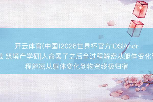 开云体育(中国)2026世界杯官方IOS|Android手机app下载 筑境产学研|人命罢了之后全过程解密从躯体变化到物资终极归宿