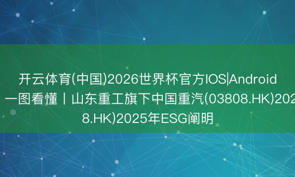 开云体育(中国)2026世界杯官方IOS|Android手机app下载 一图看懂丨山东重工旗下中国重汽(03808.HK)2025年ESG阐明