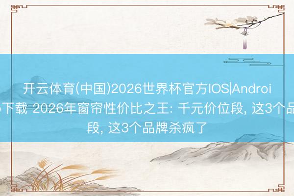 开云体育(中国)2026世界杯官方IOS|Android手机app下载 2026年窗帘性价比之王: 千元价位段， 这3个品牌杀疯了